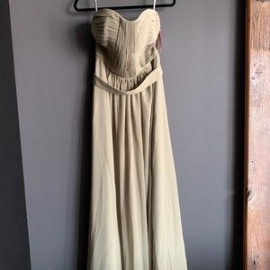 Olive/Sage Green Bridesmaid Dress